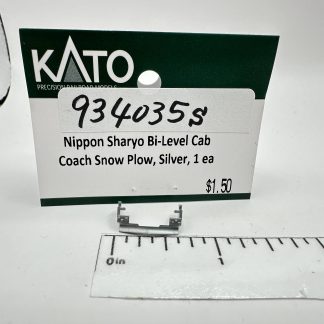 Nippon Sharyo Bi-Level Cab Coach Snow Plow, 1 Ea