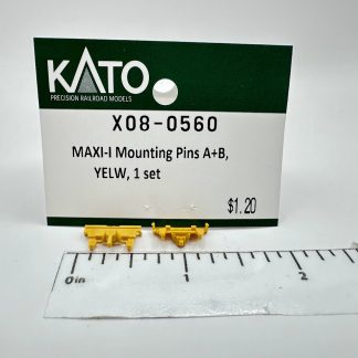 MAXI-I Mounting Pins A + B, Yellow (N-Scale)