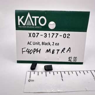 F40PH Roof A/C Unit (Black) (N-Scale)