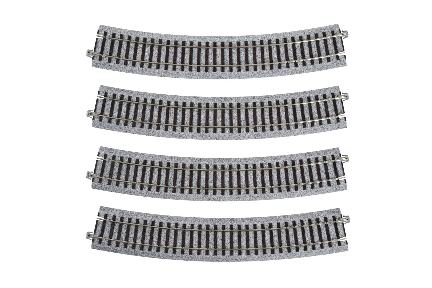 KATO HOゲージ 線路 レール カーブ R610-22.5 16本セット