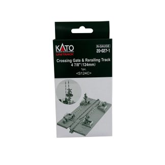 N 124mm Dummy Road Crossing Track (1 pc)