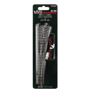 N Electric Right Hand Turnout, #6