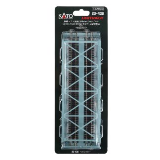 N Double Truss Bridge, Light Blue, 2348mm (1ea)