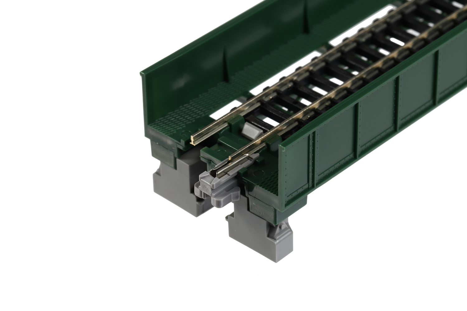 N Plate Girder Bridge, Green, 186mm (1ea)(prev #23-071) - Image 4
