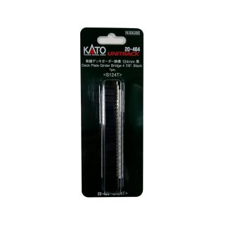 N Deck-Girder Bridge, Black, 124mm (1ea)