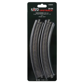 N Single Viaduct Curv R282- 45d, (2 ea)  (prev #23-036)