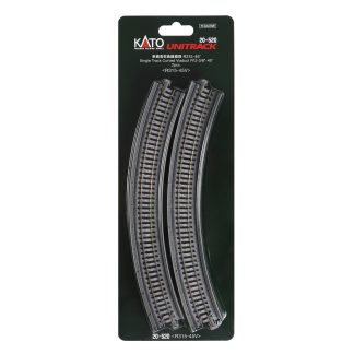 N Single Viaduct Curv R315- 45d, (2 ea)  (prev #23-037)