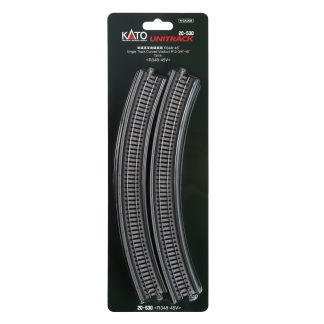 N 481mm 19" Radius Curve 15-Degree (4) (japan Import
