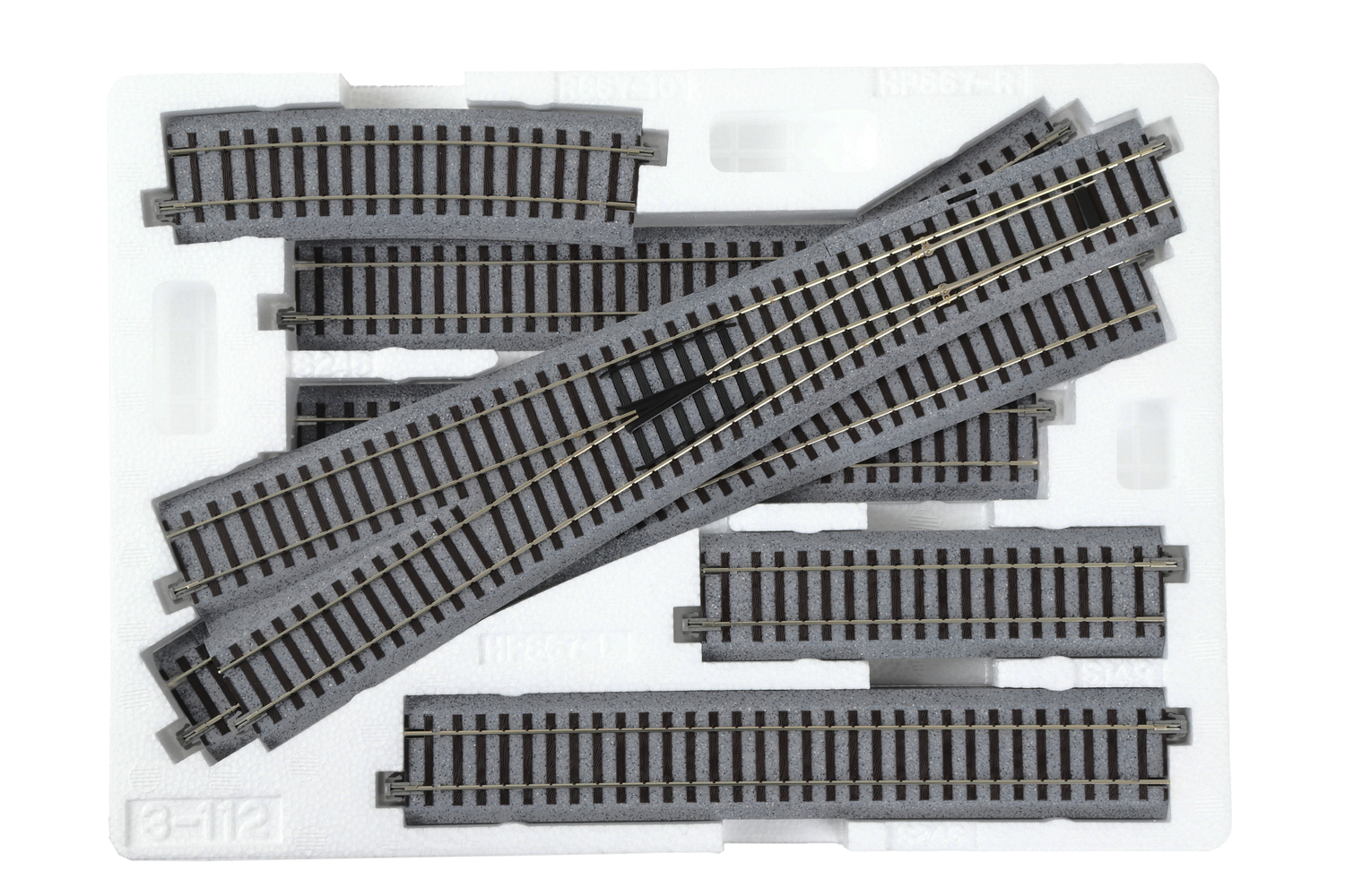 H HV2 Manual Turnout No. 6 Track - Image 6