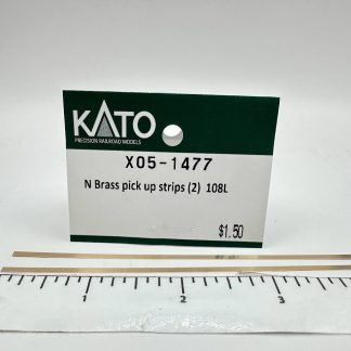 E8/9/5/P42 Brass pickup strips (N-Scale)