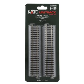H 174mm Straight Track, (4 ea) (6 7/8)