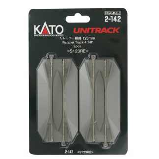 鉄道模型 KATO UNTRACK V1 V2 V3 H 60mm (2-3/8″) Straight Track, (4 ea) – Kato USA Online Store