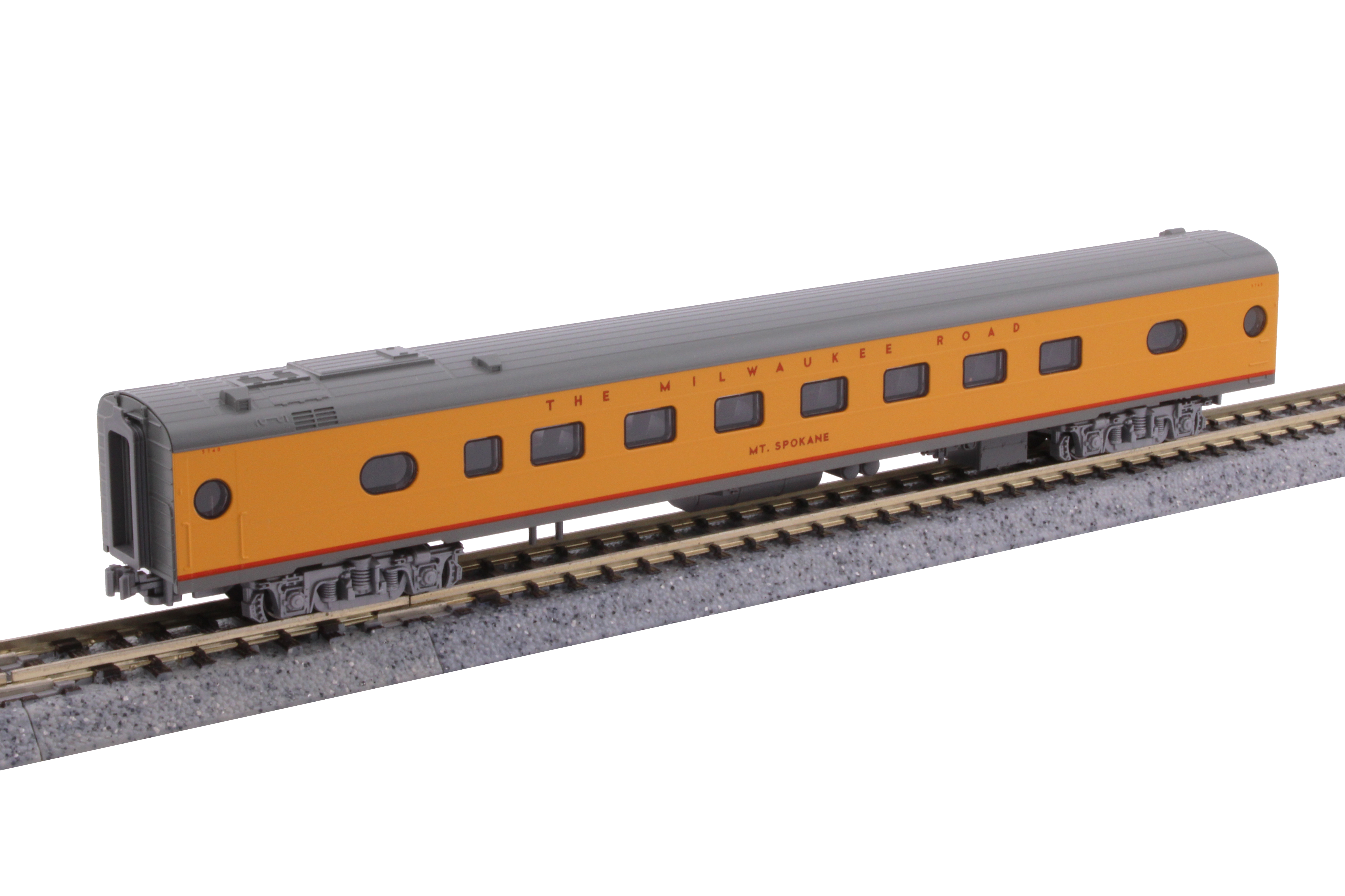 N Milwaukee Road Olympian Hiawatha Post 1955 Scheme 9 Car Set - Image 7