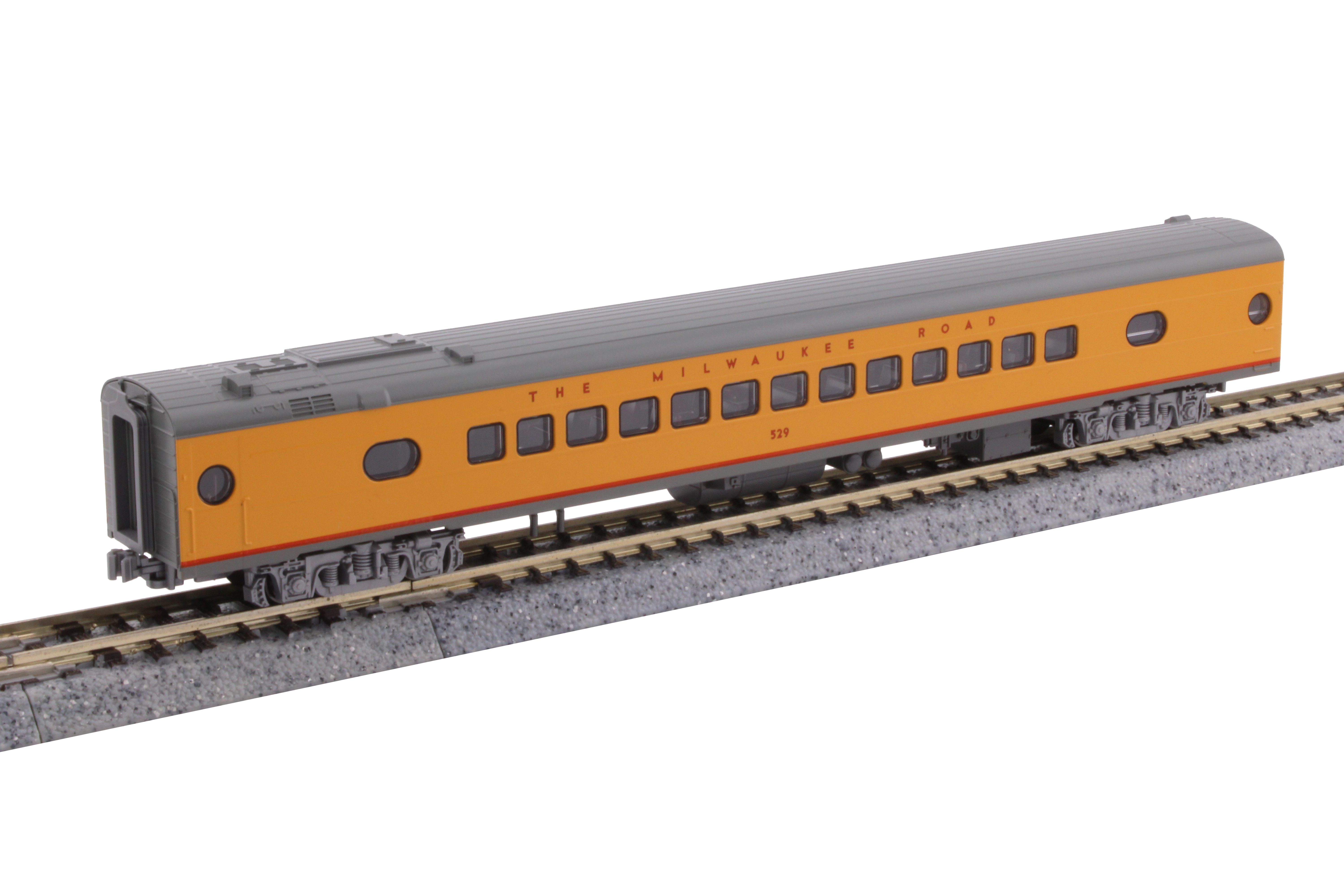 N Milwaukee Road Olympian Hiawatha Post 1955 Scheme 9 Car Set - Image 5