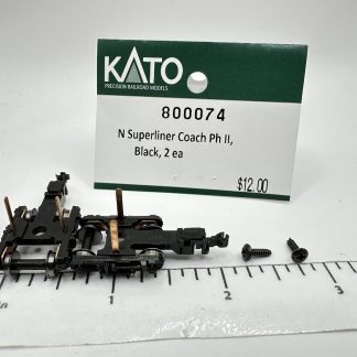 N Superliner Coach PH II Black, 2 Ea