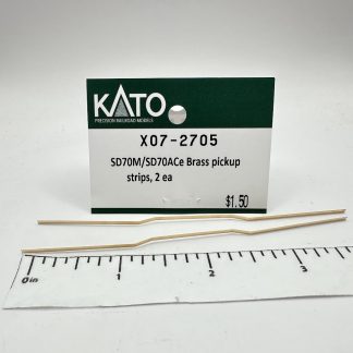 SD70M/SD70ACe Brass pickup strips (N-Scale)