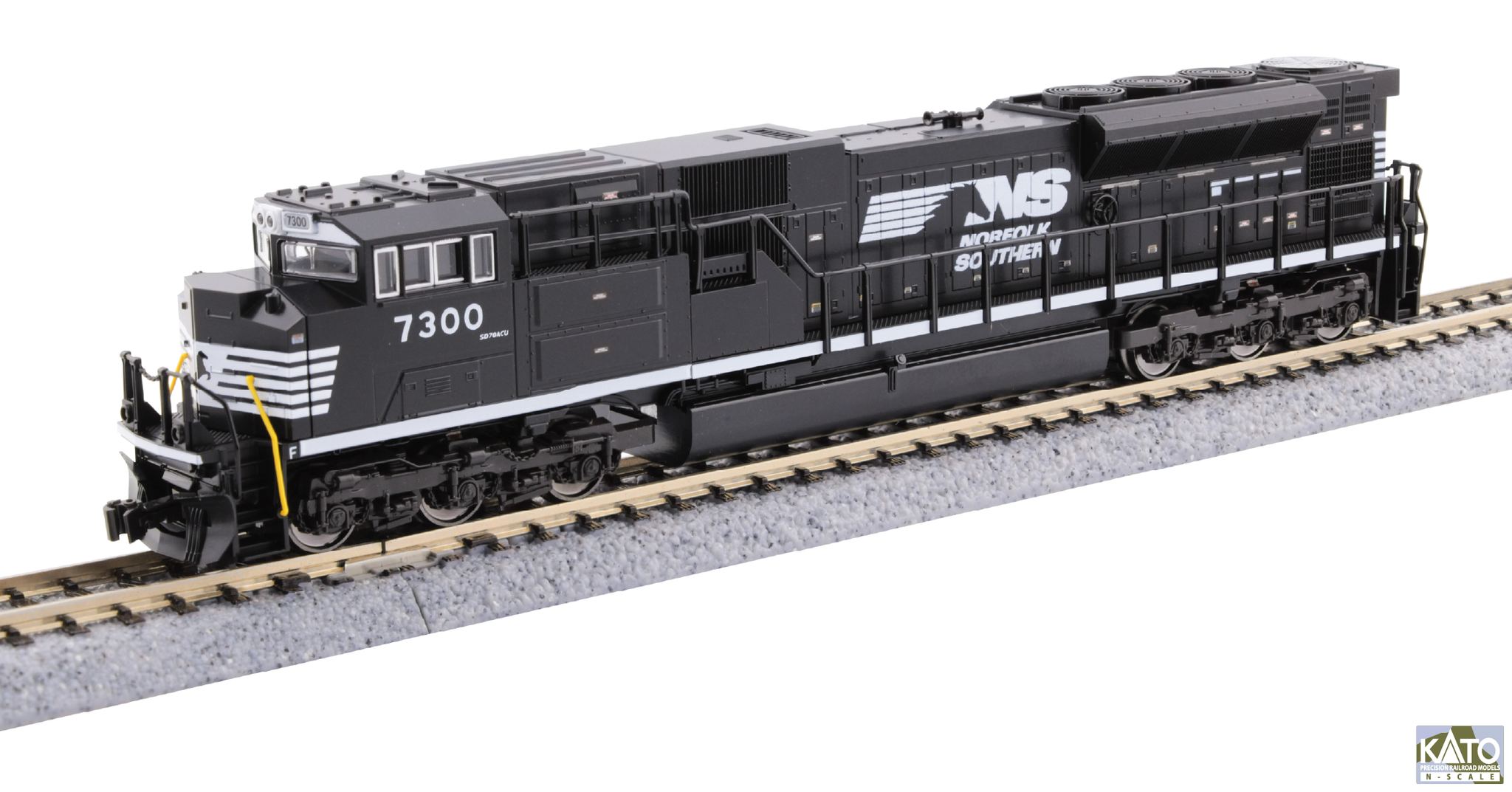 Kato N SD70ACu Norfolk Southern (Cab Head Light) – Kato USA Online Store